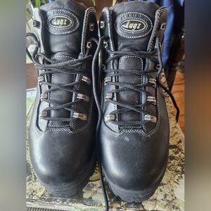 Lugz Black Men's Lace-Up Work Boots